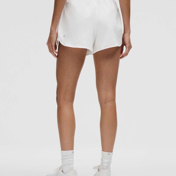 Lululemon Ruched-Side High-Rise Women's Shorts 3" White XS NWT New - Picture 2 of 9